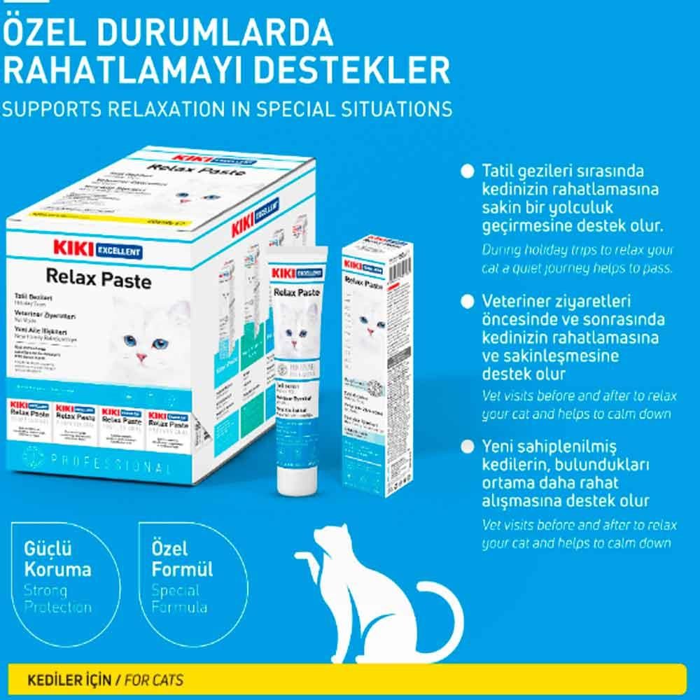 KIKI Excellent Kedi Relax Paste Macun 50 Gr 8683762340564 Amazon Pet Center