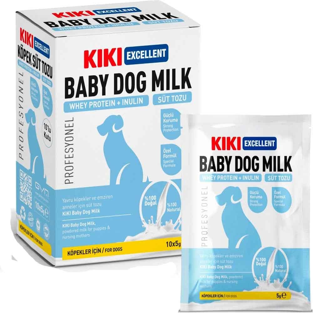 KIKI Excellent Köpek Süt Tozu 10x5 Gr 8683762340991 Amazon Pet Center