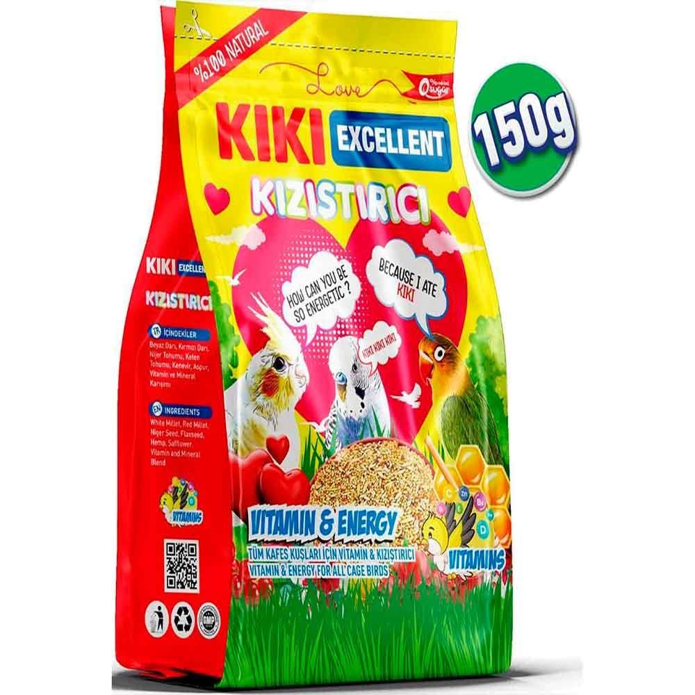KIKI Excellent Kuş Kızıştırıcı Yem 150 Gr 8683762341264 Amazon Pet Center