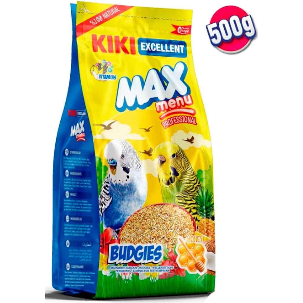 KIKI Excellent Max Menu Ballı Muhabbet Kuşu Yemi 500 Gr 8683762341127 Amazon Pet Center