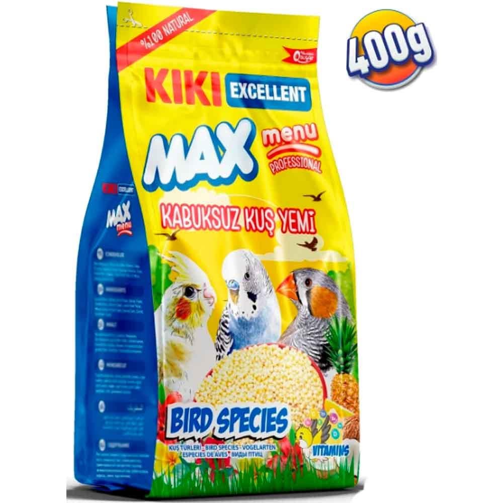 Kiki Excellent Max Menu Kabuksuz Muhabbet Kuş Yemi 400 Gr 8683762341165 Amazon Pet Center