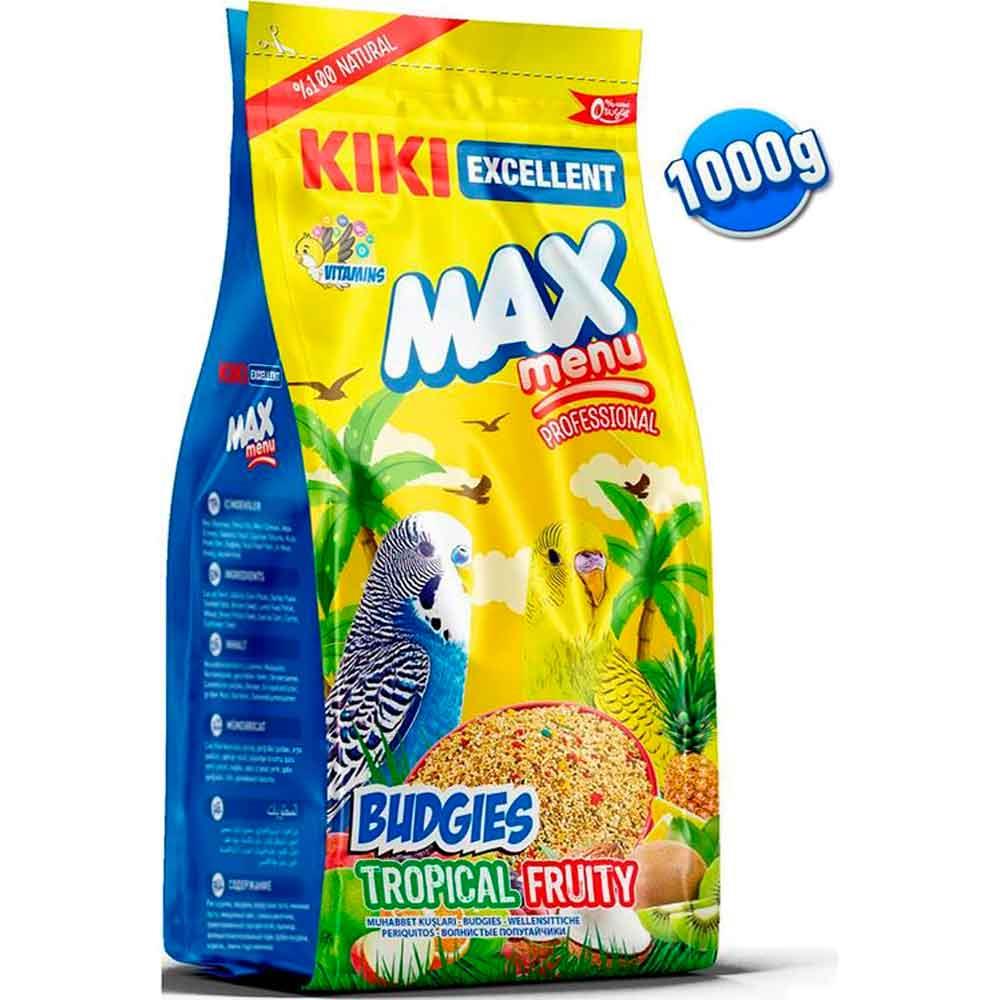 KIKI Excellent Max Menu Meyveli Muhabbet Kuşu Yemi 1000gr 8683762341318 Amazon Pet Center