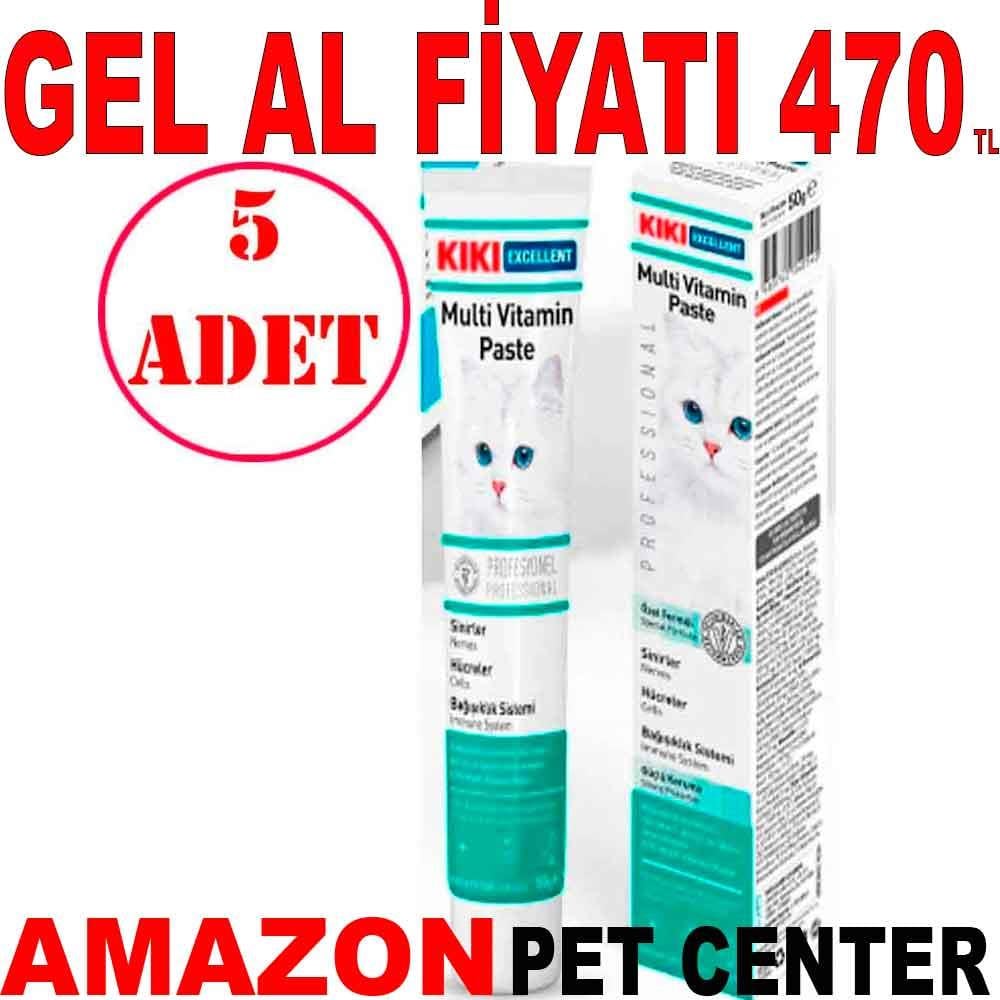 KIKI Multi Vitamin Paste 50 Gr 5 AD 22270009 Amazon Pet Center