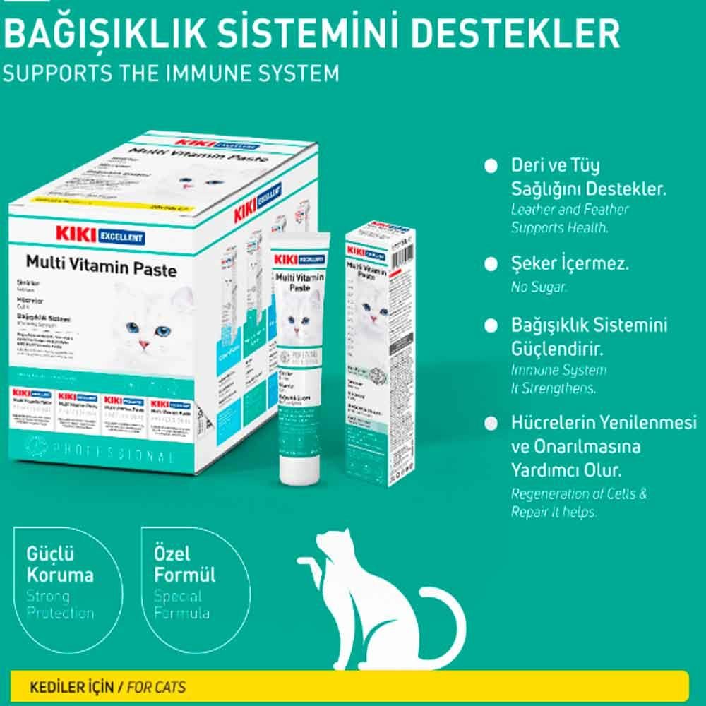 KIKI Multi Vitamin Paste 50 Gr 8683762340540 Amazon Pet Center