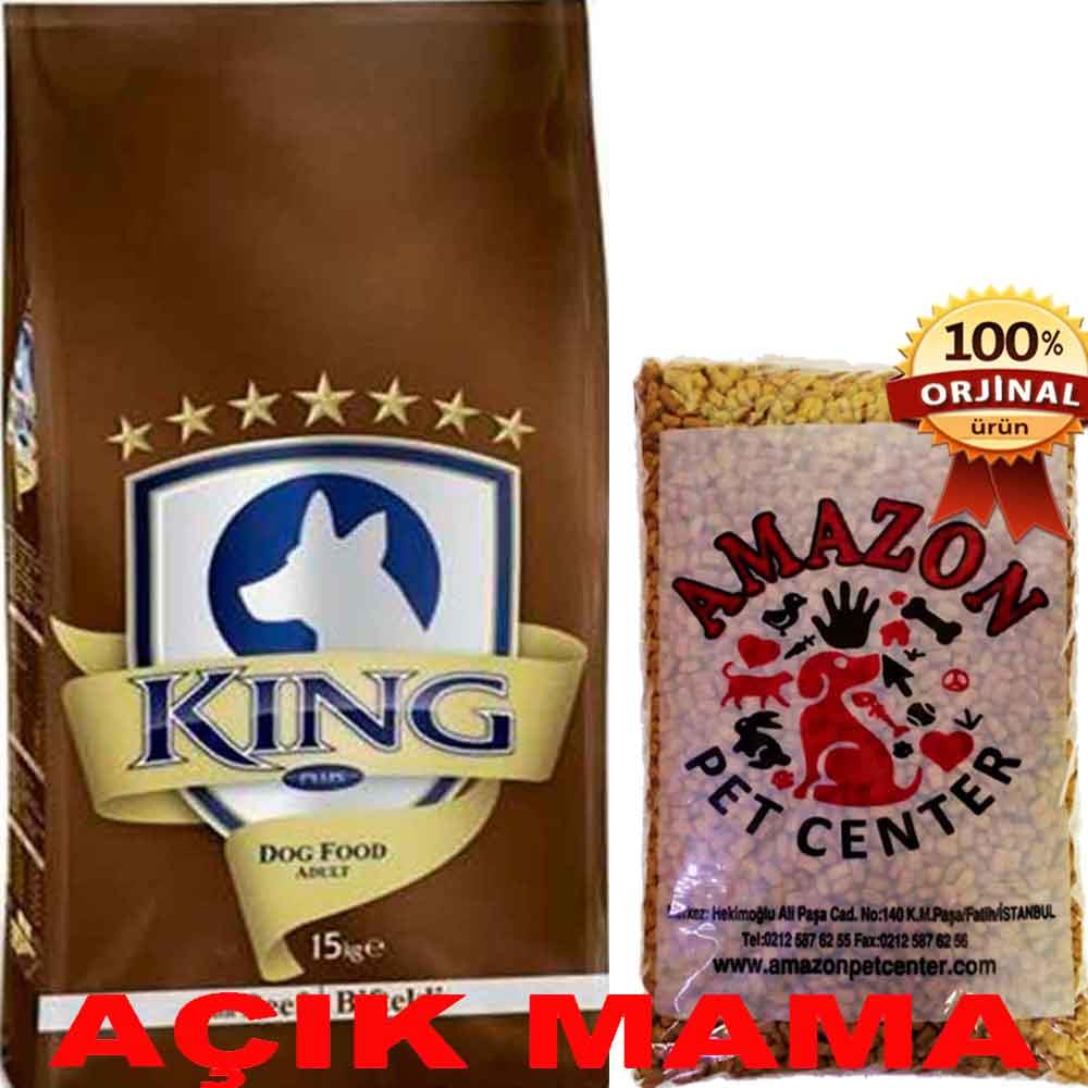 King Biftekli Köpek Maması Açık 1 Kg 32105063 Amazon Pet Center
