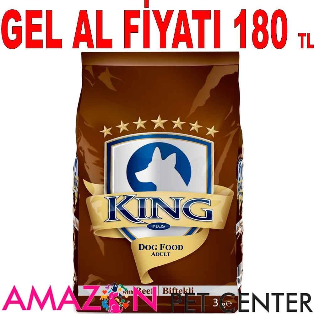 King Biftekli Yetişkin Köpek Maması 3 Kg 21514005 Amazon Pet Center