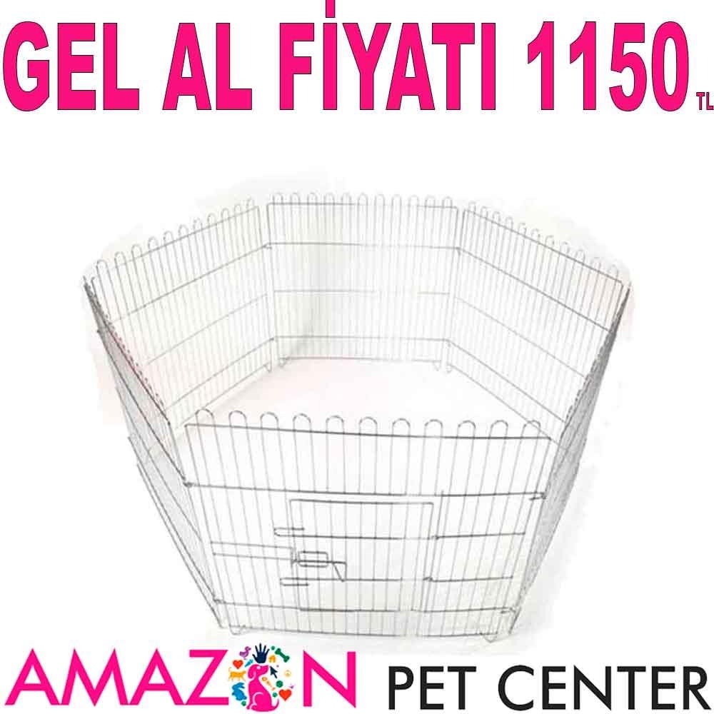 Köpek Çiti 59x63 Cm 6 Panel 21691003 Amazon Pet Center