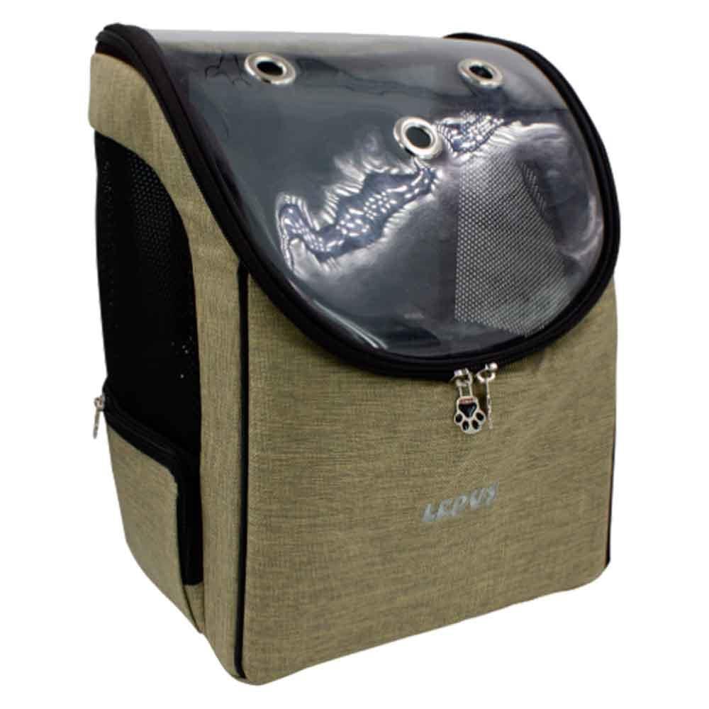 Lepus Backpack Kedi Köpek Taşıma Çantası Haki 8684026004468 Amazon Pet Center