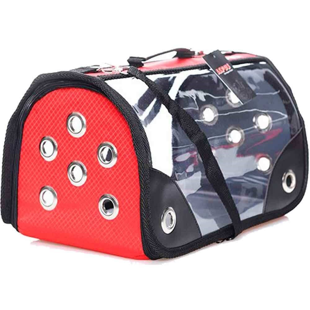 Lepus Kedi Ve Köpek Fly Bag Şeffaf Kırmızı S 8681451058523 Lepus Kedi Taşıma Çantaları Amazon Pet Center