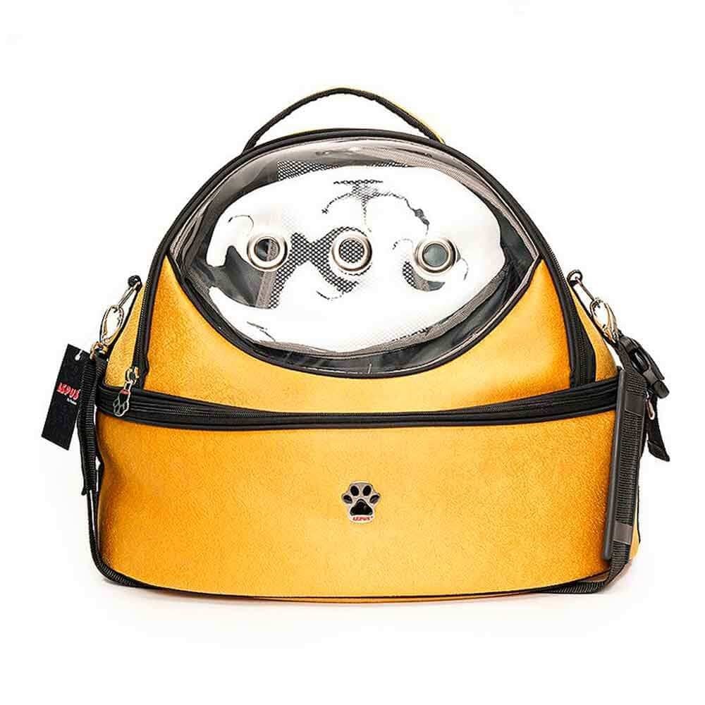 Lepus Kedi Ve Köpek Ufo Çanta Hardal 8681451062698 Lepus Kedi Taşıma Çantaları Amazon Pet Center