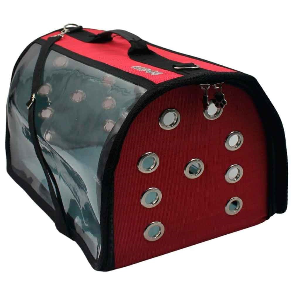 Lepus Şeffaf Fly Bag Çanta Kırmızı M 8681451051340 Amazon Pet Center
