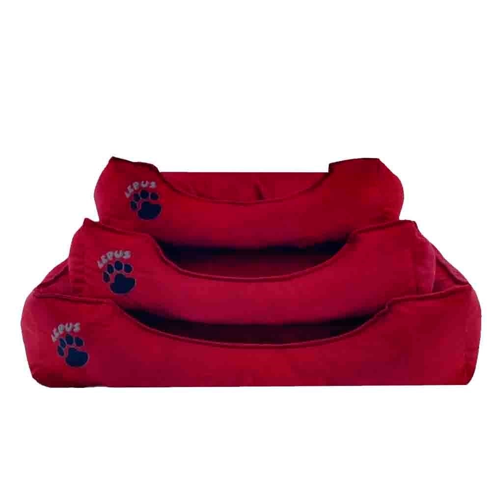 Lepus Soft Kedi ve Köpek Yatağı Bordo S 32131680 Amazon Pet Center