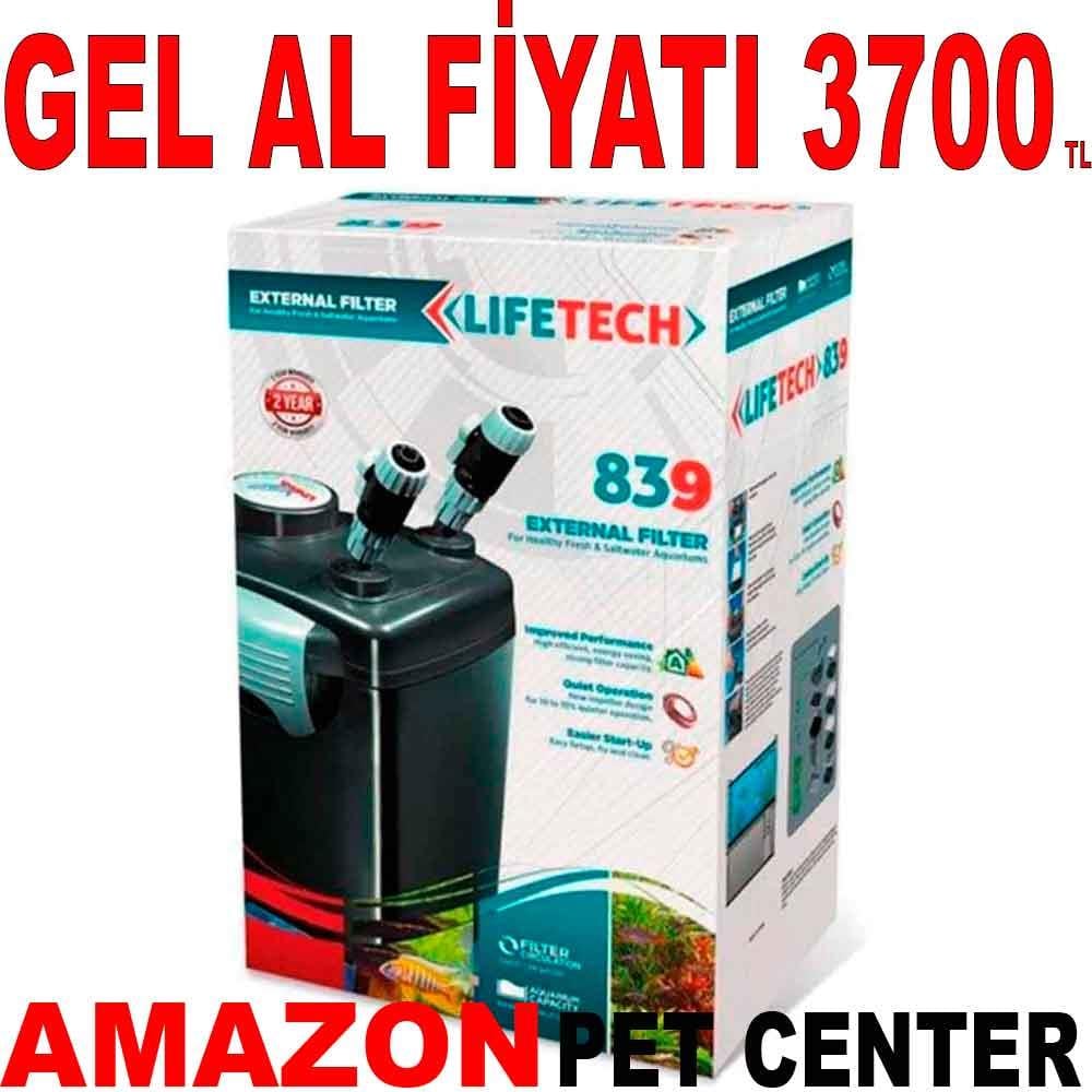 Lifetech 839 Akvaryum Dış Filtre 19292007 Amazon Pet Center