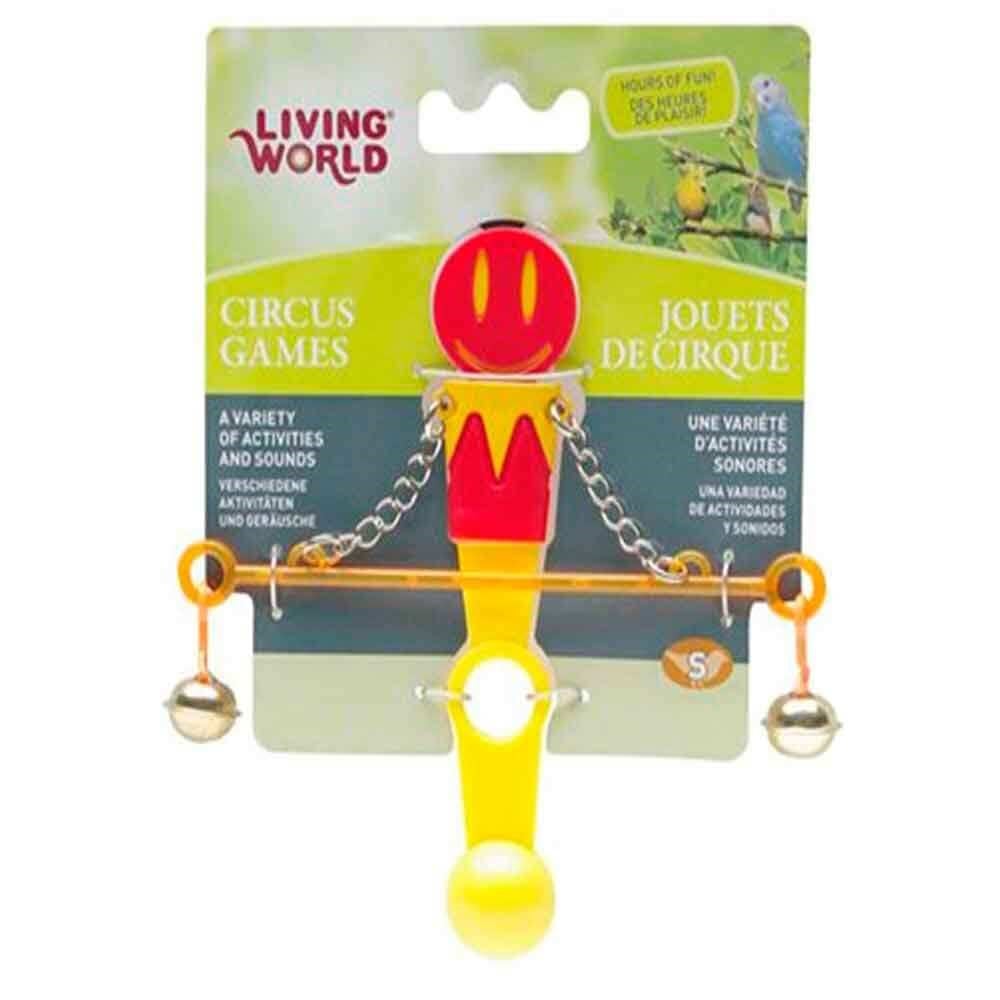 Living World Kuş Oyuncağı Denge Çubuğu Kırmızı Sarı 080605809529 Living World Kuş Oyuncakları Amazon Pet Center
