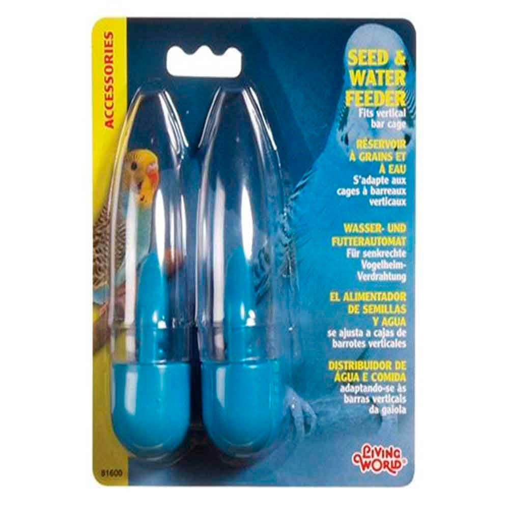 Living World Yemlik Suluk 2 Li Paket 080605816008 Living World Kuş Sulukları Amazon Pet Center
