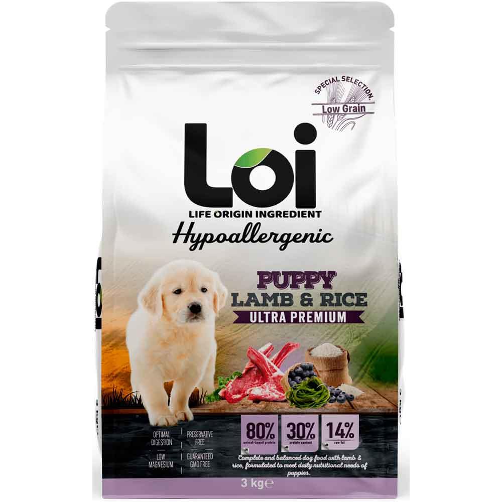 Loi Hipoalerjenik Yavru Köpek Maması Kuzu Etli 3 Kg 8684674190131 Amazon Pet Center
