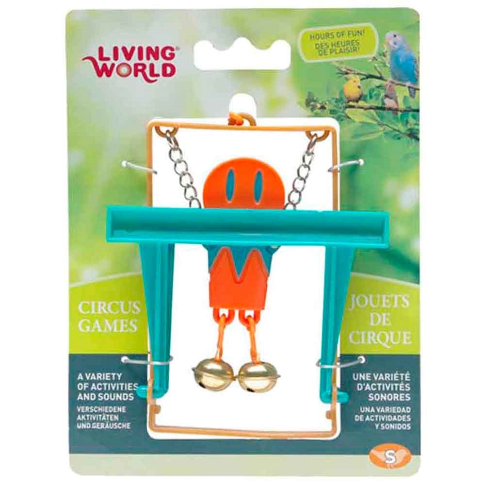 Lw Kuş Oyuncağı Maymunlu - Turuncu 080605809727 Living World Kuş Oyuncakları Amazon Pet Center