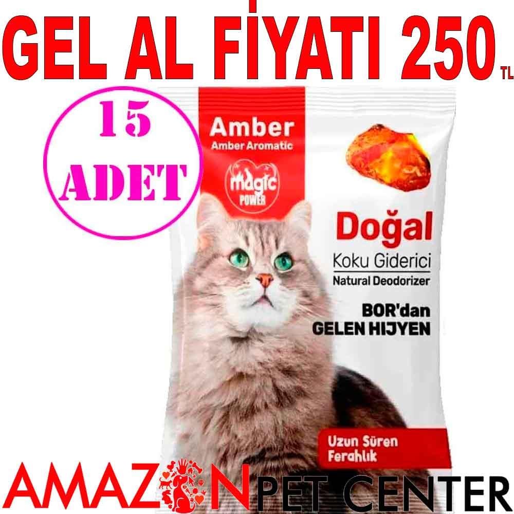 Magic Power Kedi Kumu Koku Giderici Amber 25 Gr 15 AD 19872001 Amazon Pet Center