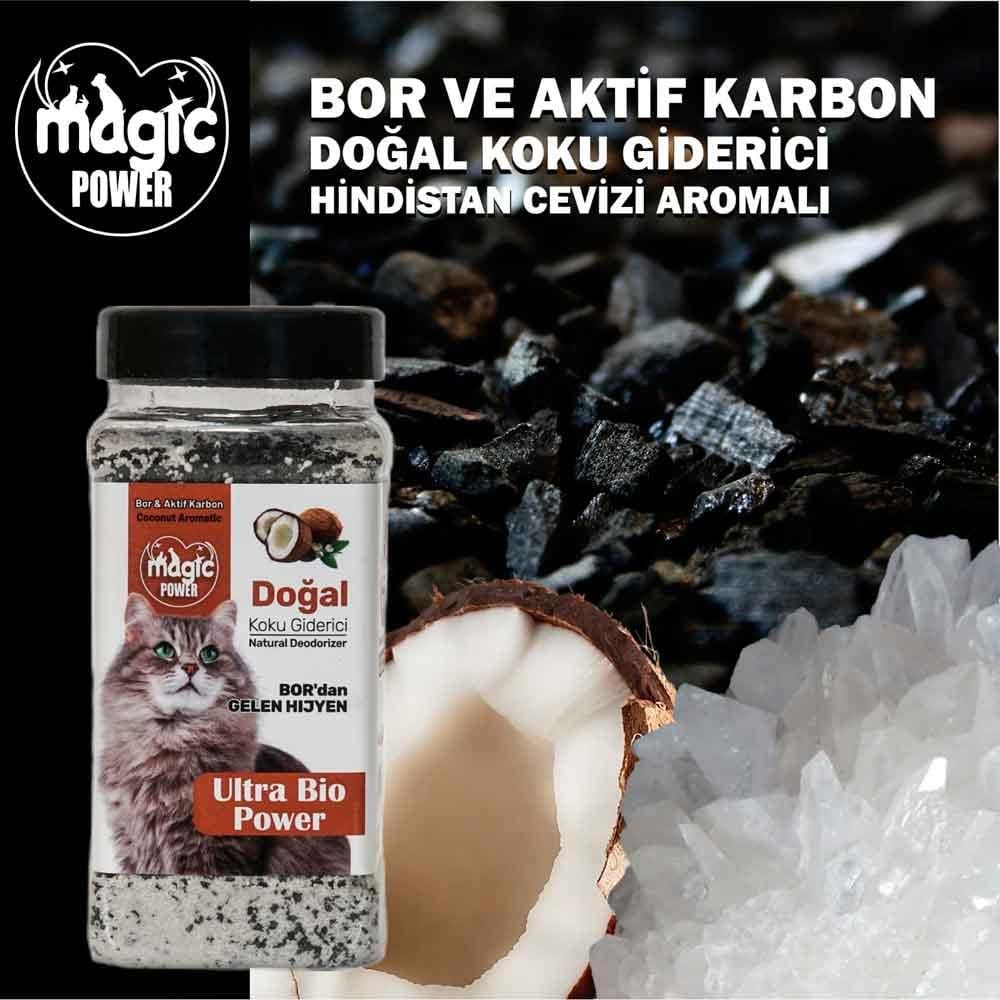 Magic Power Kedi Kumu Koku Giderici Bor Hindistan Cevizi 175 Gr 8684076543320 Amazon Pet Center