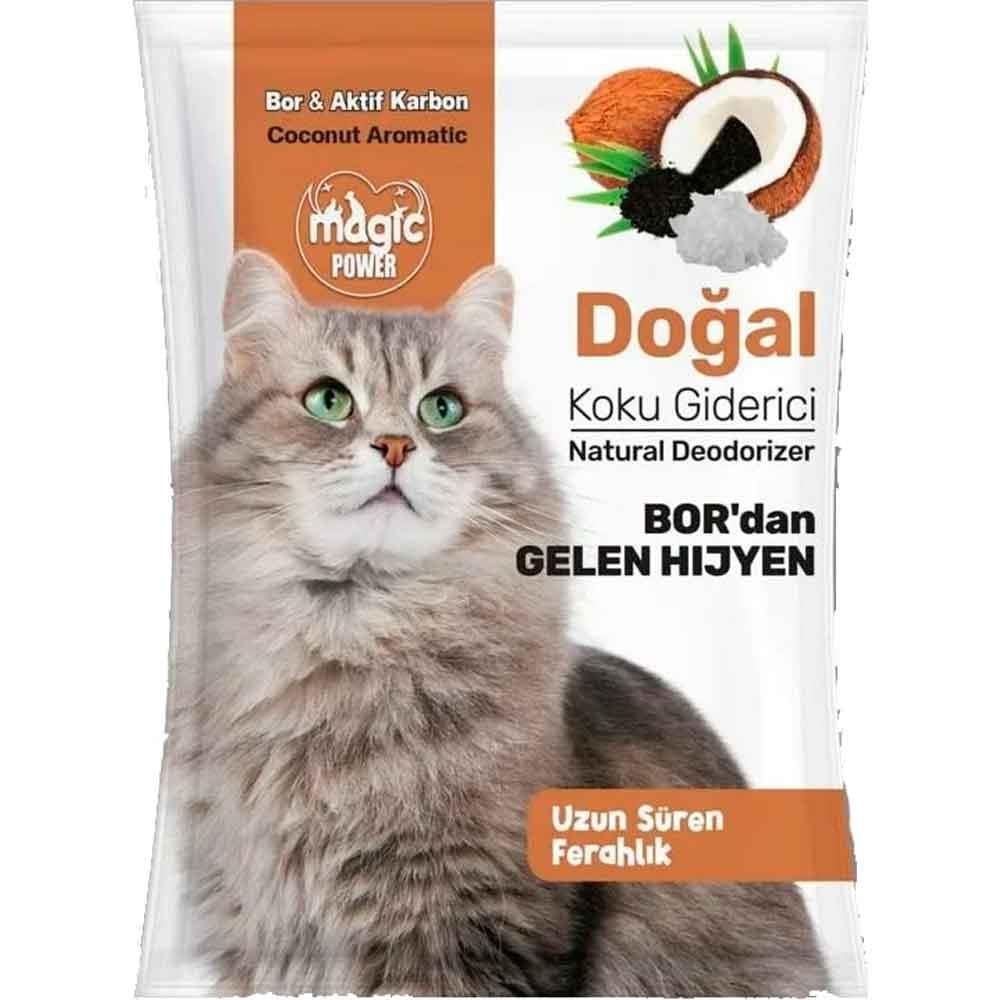 Magic Power Kedi Kumu Koku Giderici Hindistan Cevizi 25 Gr 8684076543030 Amazon Pet Center