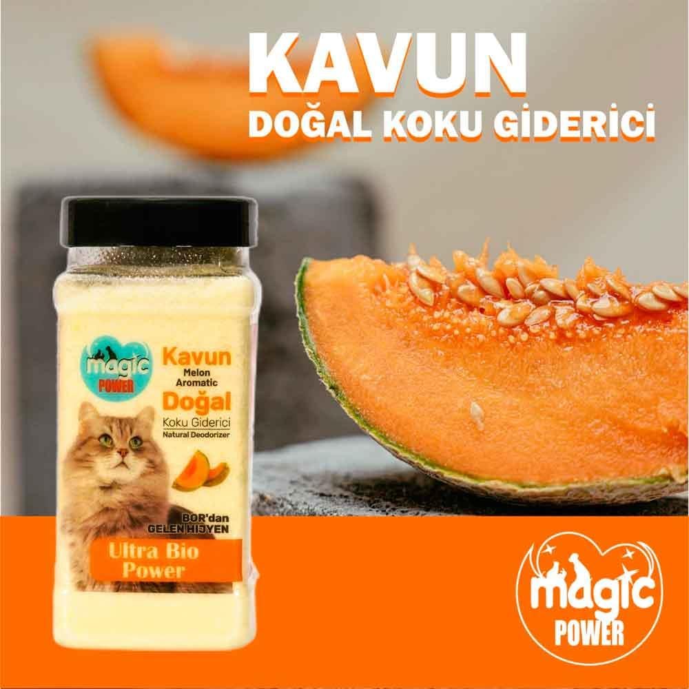 Magic Power Kedi Kumu Koku Giderici Kavun 500 Gr 8684076543276 Amazon Pet Center