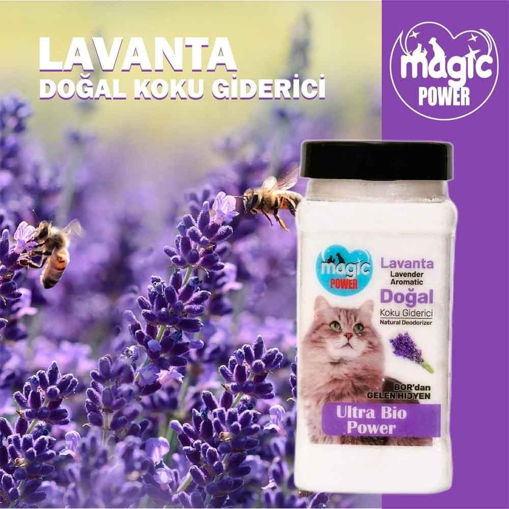 Magic Power Kedi Kumu Koku Giderici Lavanta 175 Gr 8684076543375 Amazon Pet Center