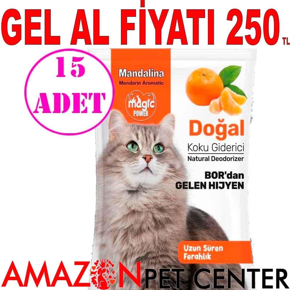 Magic Power Kedi Kumu Koku Giderici Mandalina 25 Gr 15 AD 19883007 Amazon Pet Center