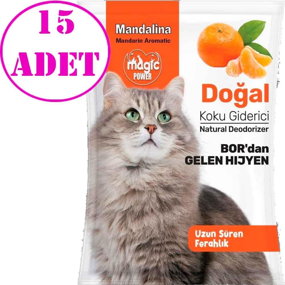 Magic Power Kedi Kumu Koku Giderici Mandalina 25 Gr 15 AD 19882000 Amazon Pet Center