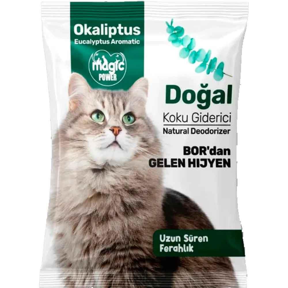 Magic Power Kedi Kumu Koku Giderici Okaliptus 25 Gr 8684076543207 Amazon Pet Center