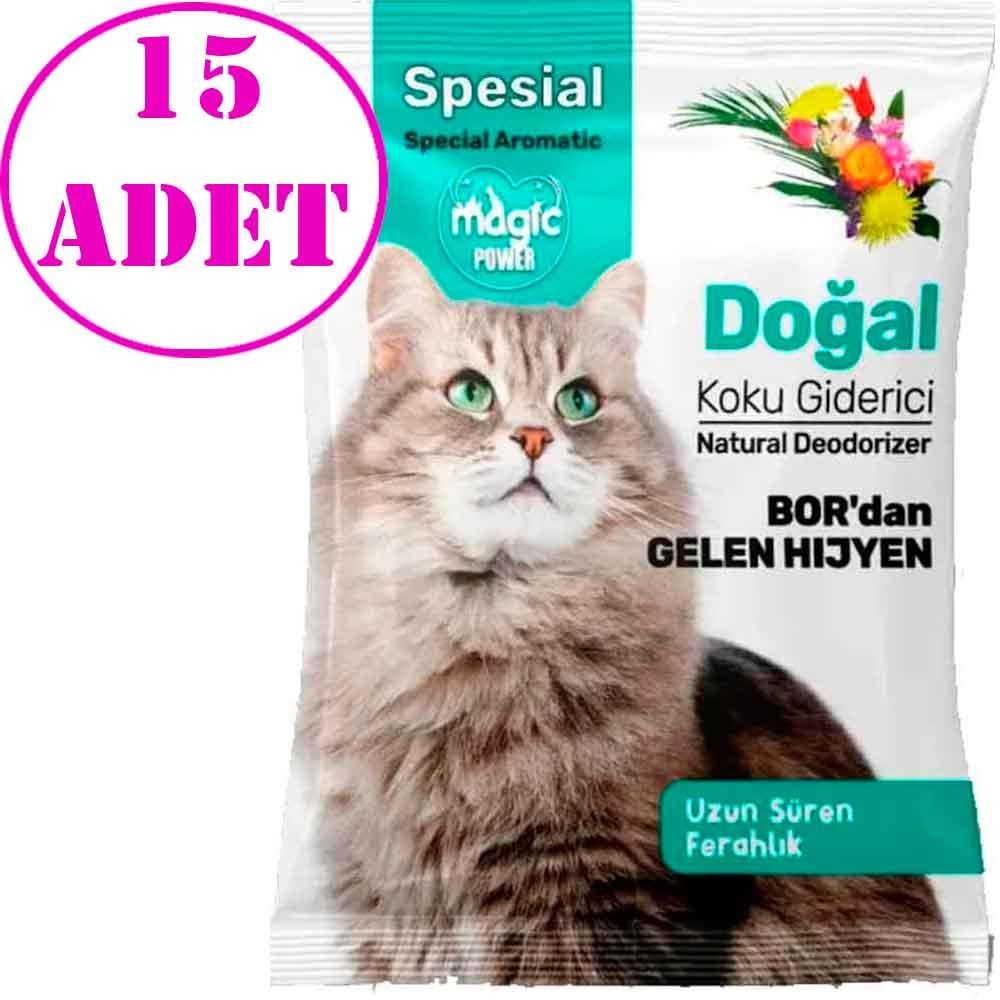 Magic Power Kedi Kumu Koku Giderici Spesiyal 25 Gr 15 AD 19870007 Amazon Pet Center