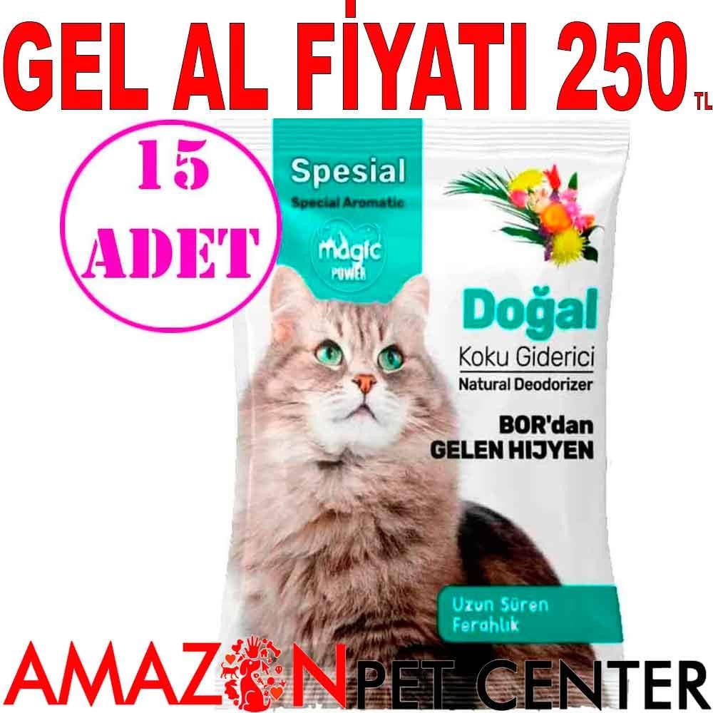 Magic Power Kedi Kumu Koku Giderici Spesiyal 25 Gr 15 AD 19871004 Amazon Pet Center