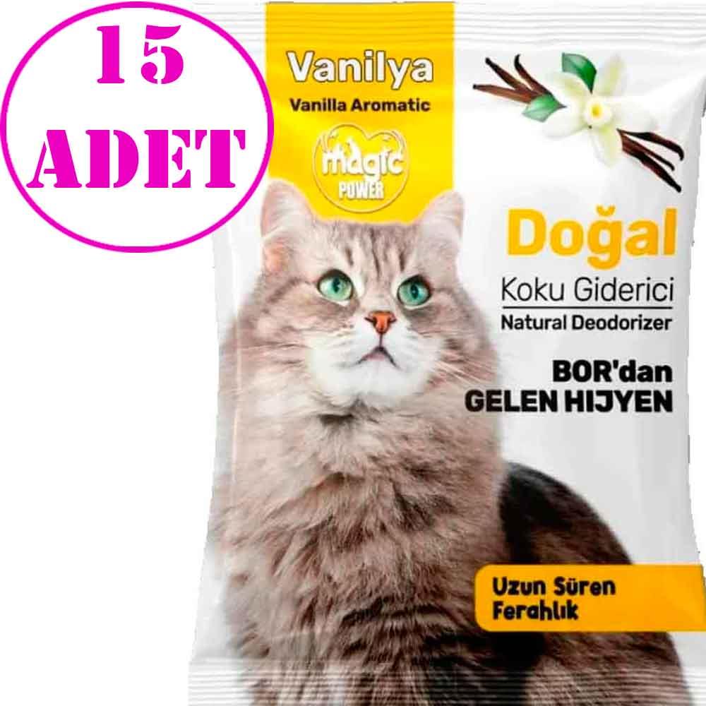 Magic Power Kedi Kumu Koku Giderici Vanilya 25 Gr 15 AD 19879000 Amazon Pet Center