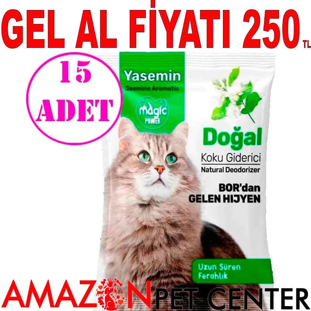 Magic Power Kedi Kumu Koku Giderici Yasemin 25 Gr 15 AD 19869001 Amazon Pet Center