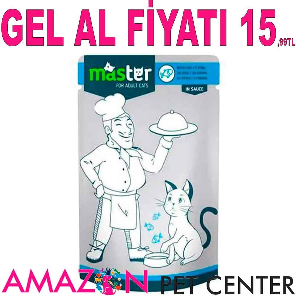 Master Balıklı Kedi Konservesi 80 Gr 21696008 Amazon Pet Center
