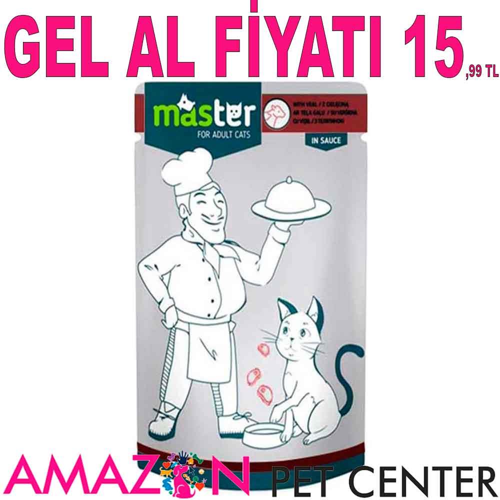 Master Dana Etli Kedi Konservesi 80 Gr 21698002 Amazon Pet Center