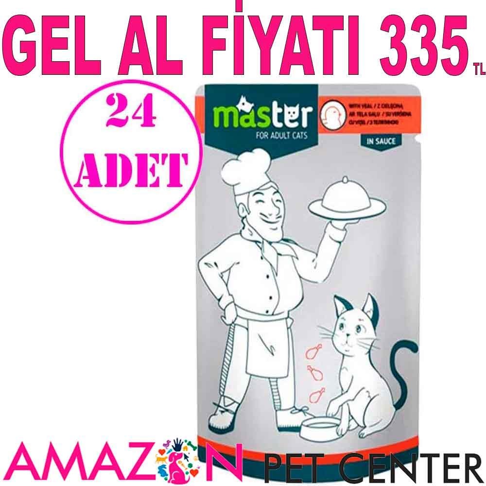 Master Kedi Konservesi Kümes Hayvanlı 80 Gr 24 AD 18417005 Amazon Pet Center