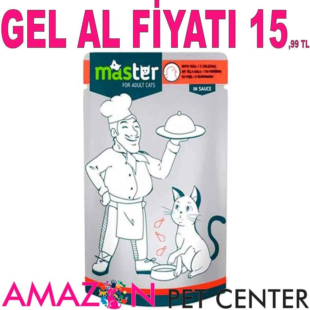 Master Kümes Hayvanlı Kedi Konservesi 80 Gr 21699009 Amazon Pet Center