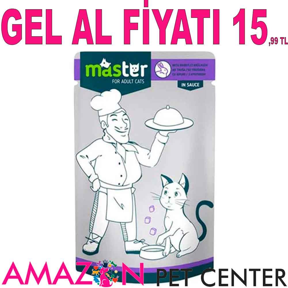 Master Tavşanlı Kedi Konservesi 80 Gr 21697005 Amazon Pet Center
