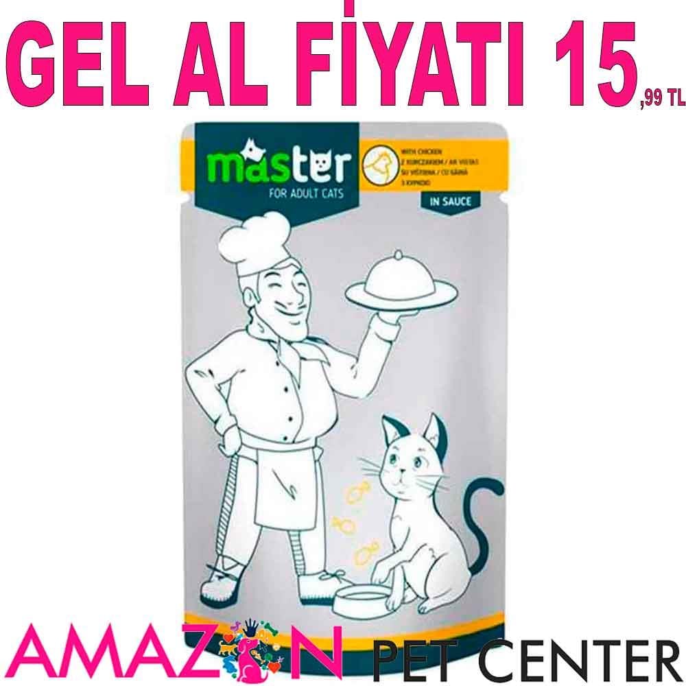 Master Tavuklu Kedi Konservesi 80 Gr 21695001 Amazon Pet Center