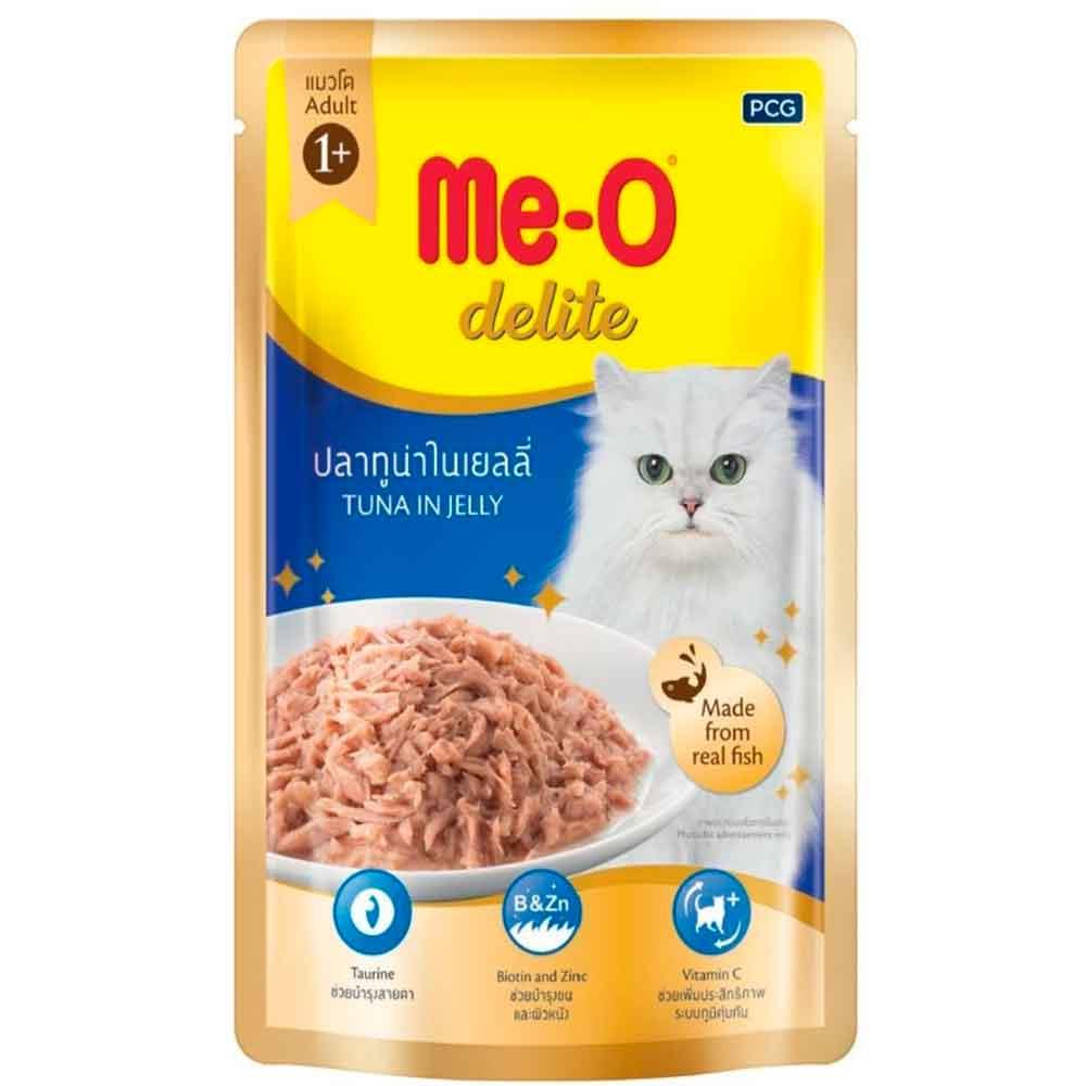 Me-O Delite Pouch Ton Balıklı Kedi Konservesi 70 Gr 8850477018013 Amazon Pet Center