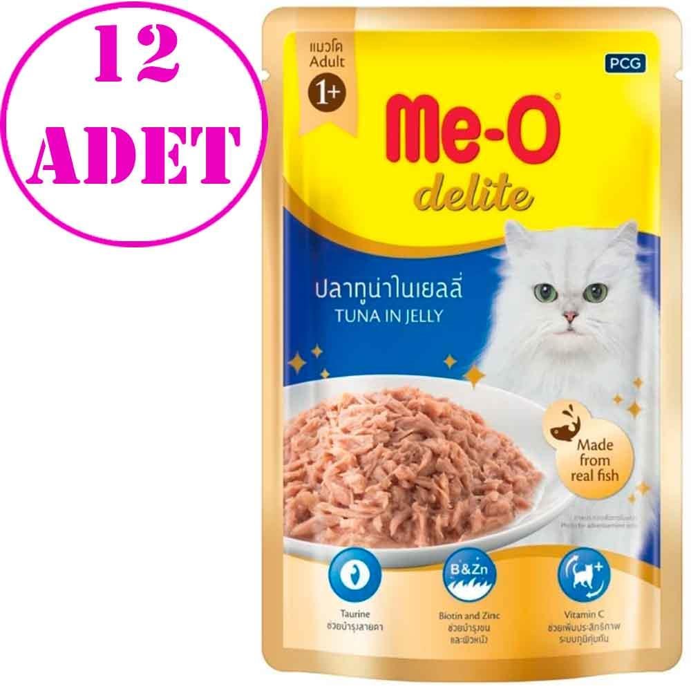 Me-O Delite Pouch Ton Balıklı Kedi Konservesi 70 Gr 12 AD 21306006 Amazon Pet Center