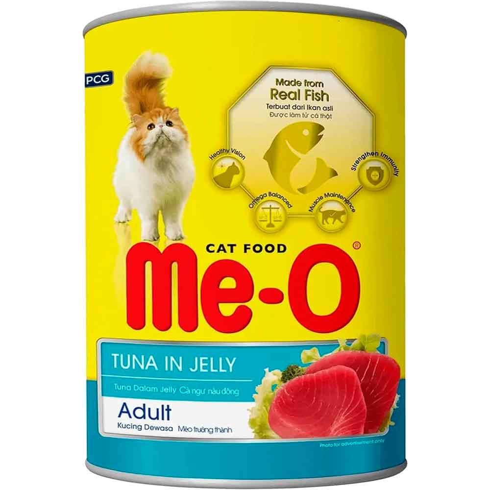Me-O Kedi Konservesi Jöle İçinde Ton Balıklı 400 Gr 8850477002111 Amazon Pet Center