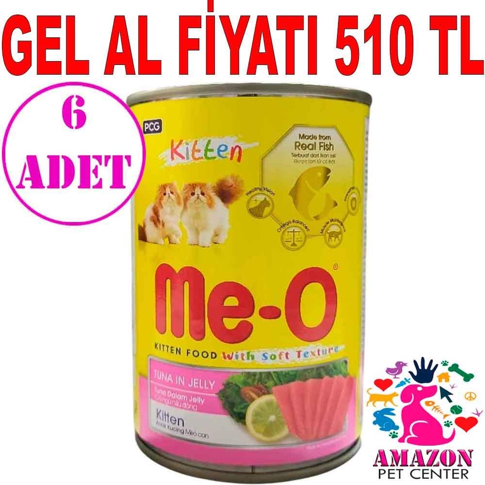 Me-O Ton Balıklı Yavru Kedi Konservesi 400 Gr 6 AD 21289002 Amazon Pet Center