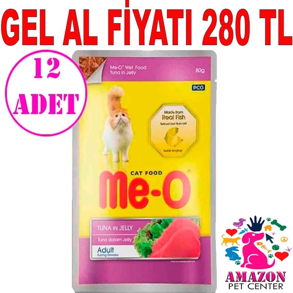 Meo Kedi Konservesi Ton Balıklı 80gr 12 AD 19803005 Amazon Pet Center