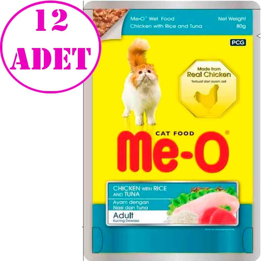Meo Kedi Konservesi Ton Balıklı 80gr 12 AD 19814001 Amazon Pet Center