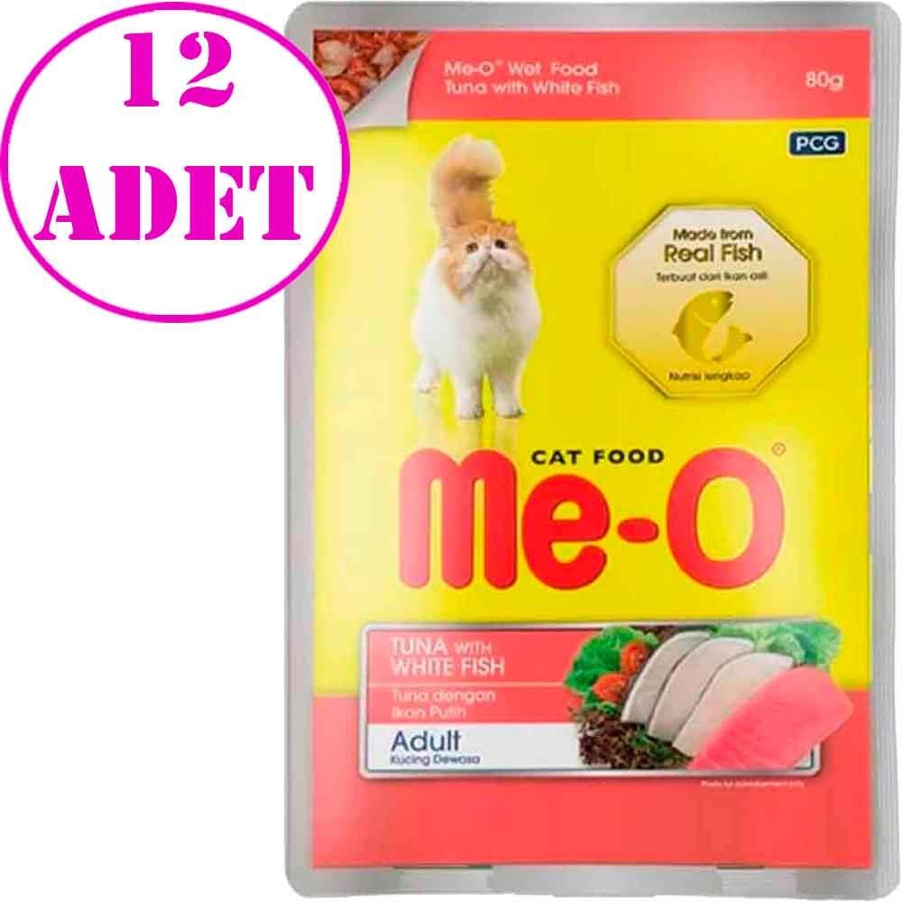 Meo Kedi Konservesi Ton Ve Alabalıklı 80gr 12 AD 19812007 Amazon Pet Center