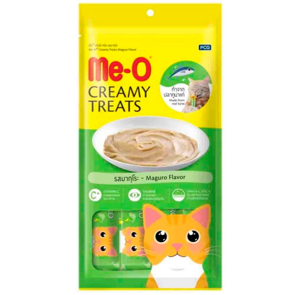 Meo Sarı Yüzgeçli Orkinos Balıklı Krema Kedi Ödülü 4x15 gr 8850477018600 Amazon Pet Center