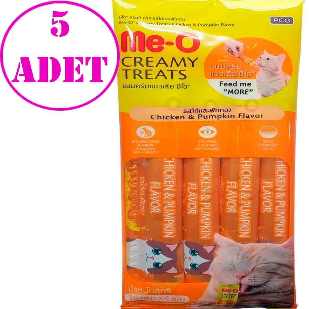 Meo Tavuklu Balkabaklı Krema Kedi Ödülü Kedi Çorbası 4x15 gr 5 AD 19842004 Amazon Pet Center