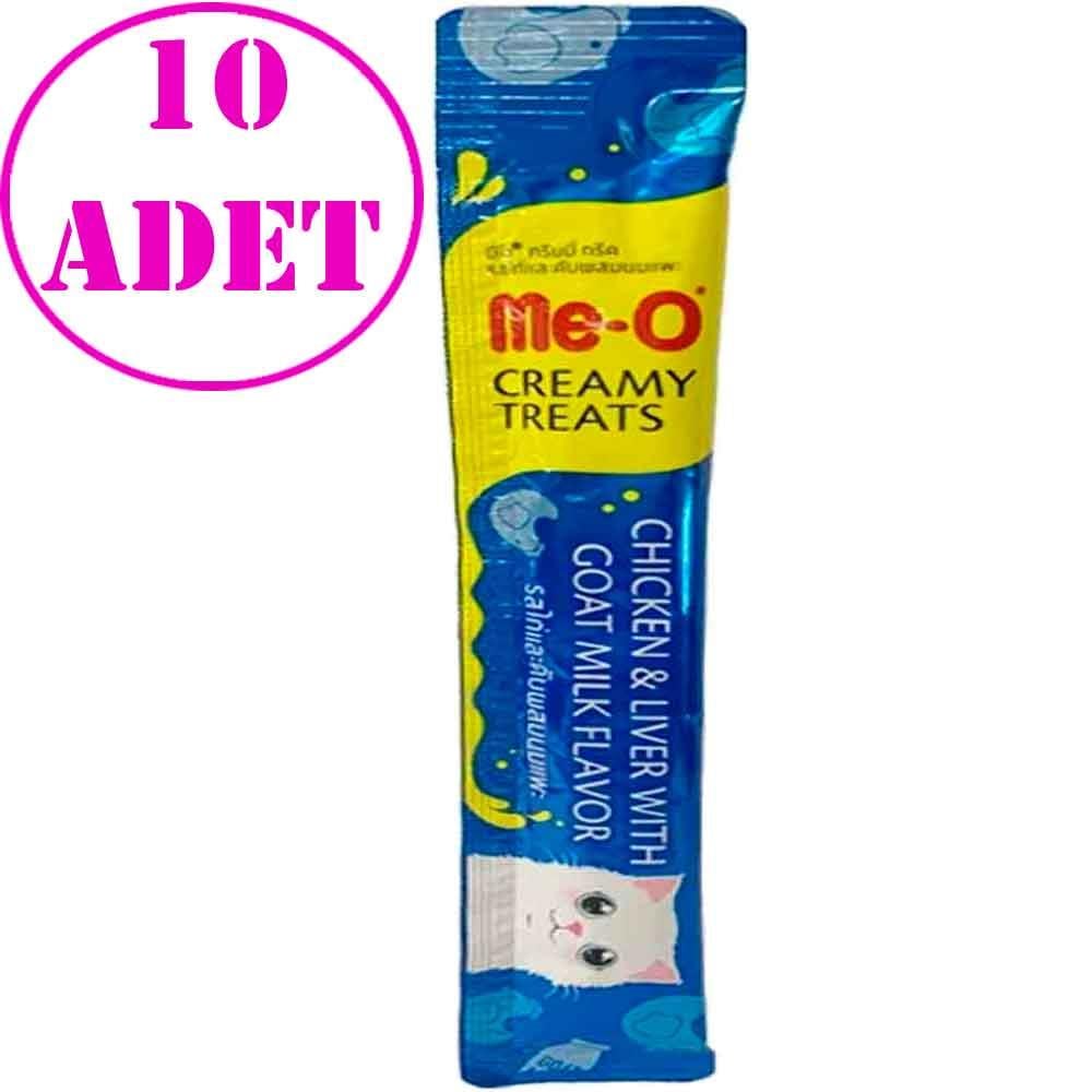 Meo Tavuklu Ciğerli ve Keçi Sütlü Kedi Likit Ödül Tekli 15 Gr 10 AD 20464004 Amazon Pet Center