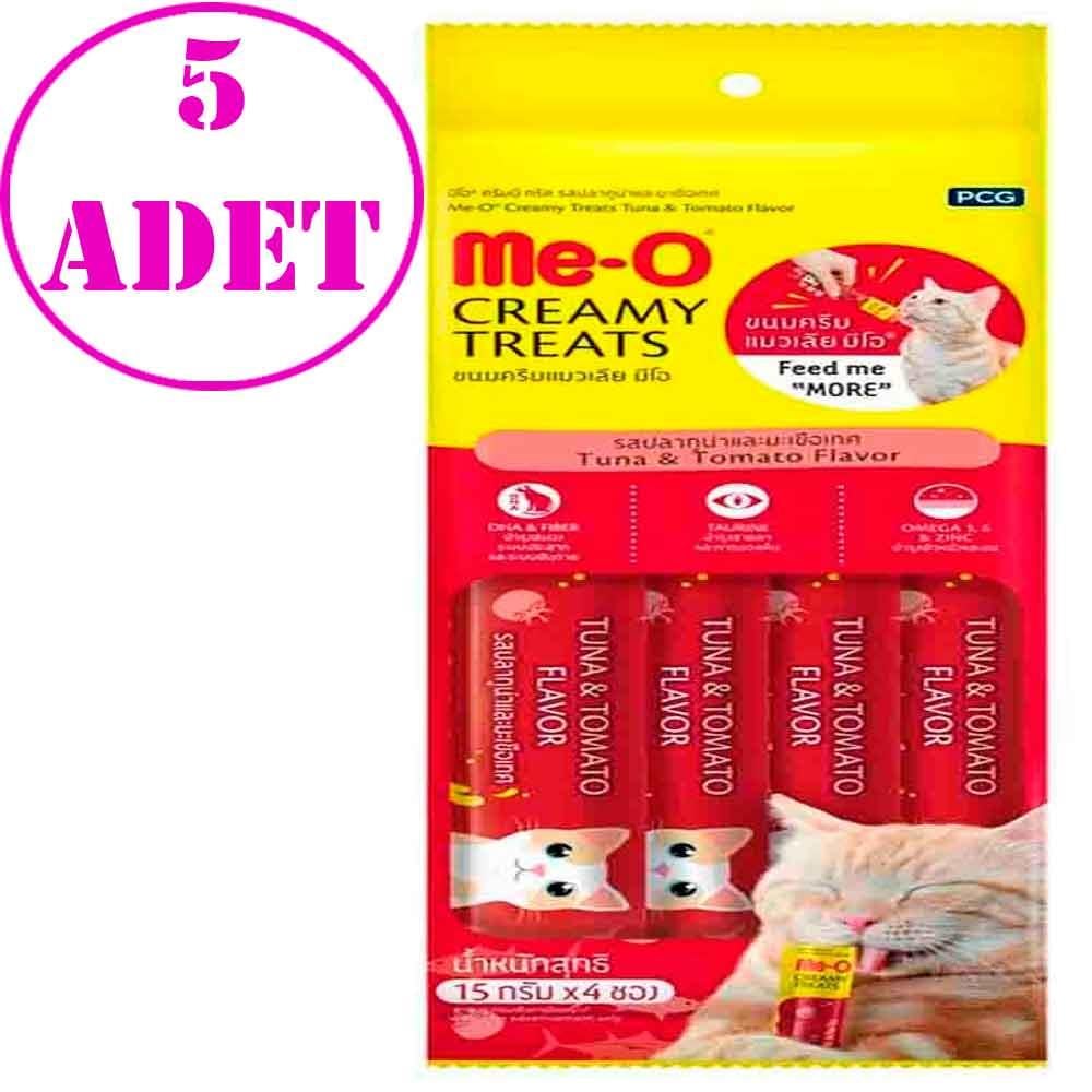 Meo Ton Balıklı Domatesli Krema Kedi Ödülü Kedi Çorbası 4x15 gr 5 AD 19836003 Amazon Pet Center